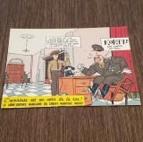 Carte Poștală Publicitară Vintage &ndash; Cr&eacute;dit Agricole Toulouse, Umor Sovietic, Ilustrație A. Grand, Necirculata, Printata