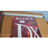 Caseta Video VHS Sony DX 180 #A1041