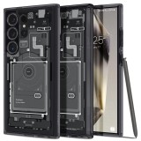 Husa pentru samsung galaxy s24 ultra, spigen ultra hybrid zero one, matte black