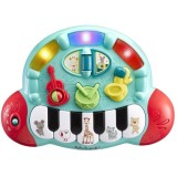 Pian Muzical Cu Lumini Girafa Sophie