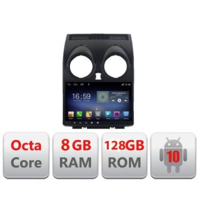 Navigatie NISSAN QASHQAI 2007-2013 F-499 Octa Core cu Android Radio Bluetooth Internet GPS WIFI DSP 8+128GB 4G CarStore Technology foto