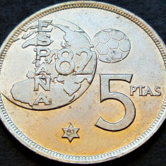 Moneda 5 PESETAS - SPANIA, anul 1981 *cod 173 A = A.UNC!