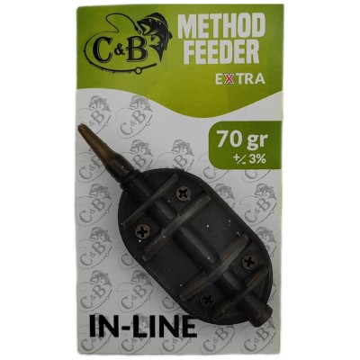 Method Feeder C&amp;amp;B Extra Inline, 70g foto