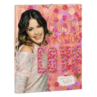 Mapa cu elastic A4 colectia Violetta Love foto