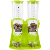 Cumpara ieftin Dispenser dublu pentru cereale cu cesti incluse