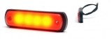Lampa Pozitie Neon Rosu 12-24V, 4 LED, Omologare ECE, IP66/IP68, -40&deg;C - 100&deg;C, Durata 50000h, Accesorii Remorca
