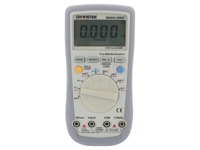 Multimetru digital True RMS cu RS232