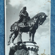 674 - Cluj-Napoca statuia Matei Corvin / Kolozsvar Matyas Kiraly szobor Fotofilm