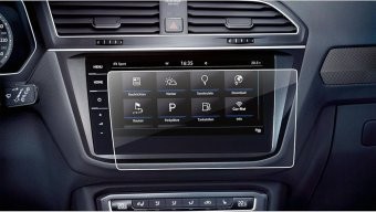 Volkswagen Tiguan 8 inch, ecran navigatie folie protectie King Protection foto