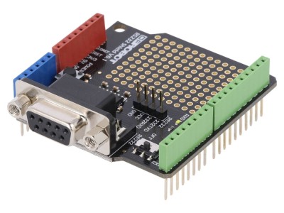 Conector shield RS232 D-Sub 9pin foto