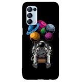 Husa compatibila cu Oppo A73 model Space Ride, Silicon, TPU, Viceversa, Transparent, Carcasa