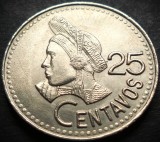 Cumpara ieftin Moneda exotica 25 CENTAVOS - GUATEMALA, anul 1994 * cod 1169 = A.UNC luciu, America Centrala si de Sud