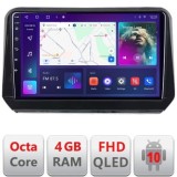 Navigatie Mitsubishi Outlander 2021- dedicata Android QLED octa core 4+64 4G DSP FHD carplay android auto radio gps internet Android kit-outlander2023