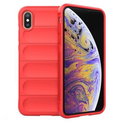 Husa iPhone XS Max Techsuit Magic Shield, rosu foto