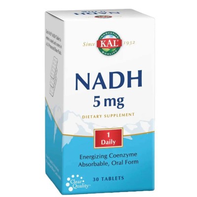 NADH 5 miligrame 30 tablete Kal Secom foto