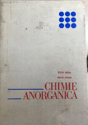 Chimie anorganica Edith Beral, Mihai Zapna foto