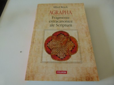 Agrapha - frangmente exracanonice ale Scripturii foto