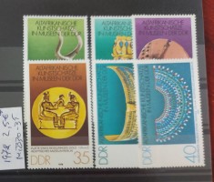 TS21 - Timbre serie DDR 1978 Mi 2330-35