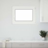 Fereastră de subsol &bdquo;RISOR&rdquo; 80x70 cm oscilo-batantă DIN dreapta antracit