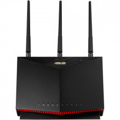 Router modem ASUS 4G-AC86U WPS AiProtection Pro 6 Antene IPv4 IPv6 Black foto