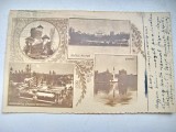 A610-I- Carta postala veche Bucuresti ipostaze: Giamie, Castel Vlad Tepes.