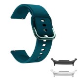 Curea din silicon compatibila cu Samsung Galaxy Watch8 Classic 46mm, Coral Green