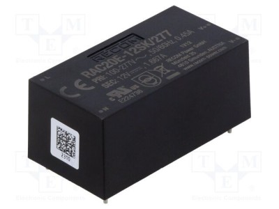 Convertor AC/DC 20W 12VDC 1667mA RECOM foto