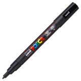 Cumpara ieftin Marker PC-3M Posca cu vopsea pe baza de apa,varf fin, 0.9-1.3 mm,negru