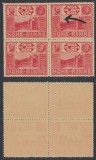 ROMANIA Posta locala Paltinis Hohe Rinne 1L din 1924 bloc 6 cu eroare neuzat MNH