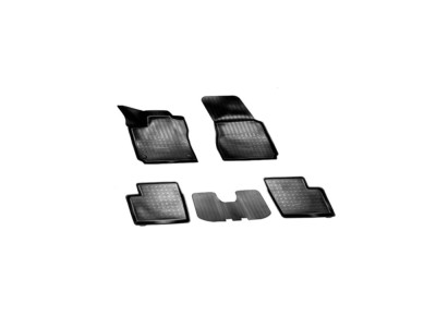 Set 5 covoare cauciuc tavita Smart Forfour W453 2014 foto