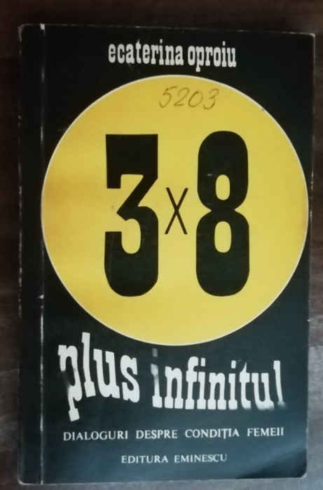 myh 542s - Ecaterina Oproiu - 3x8 plus infinitul - ed 1975
