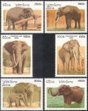Laos 1997 - Fauna, elefanti, serie neuzata
