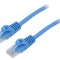Cablu patch U/UTP 6 litat CCA PVC albastru 15m 26AWG Fire: 8