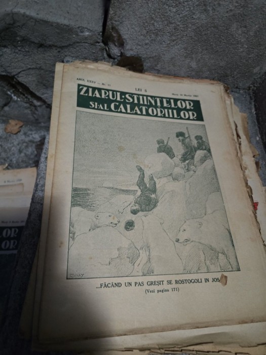 Ziarul Ştiinţelor şi al Călătorilor nr.11/1931