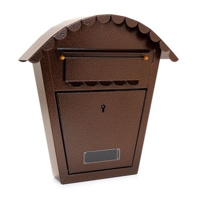 Cutie postala, cupru, format B6, 29x7.5x29.5 cm, Damech GartenVIP DiyLine foto
