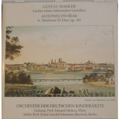 CD # Gustav Mahler, Anton&iacute;n Dvoř&aacute;k, Eduard Melkus &lrm;&ndash; Mahler Lieder Eines Fahrenden Gesellen - Dvoř&aacute;k 6. Sinfonie =Nou= SIGILAT !! (M)