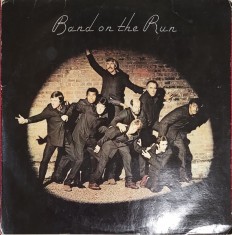 Paul McCartney &amp;amp; Wings &amp;ndash; Band On The Run LP, India, 1973, stare foarte buna (VG) foto