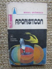APORISTICON - Mihail Gramescu foto