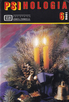 Psihologia, numarul 6, 1998 foto