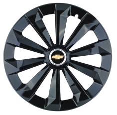 Set 4 capace roti Fame Negru R14 pentru gama auto Chevrolet foto