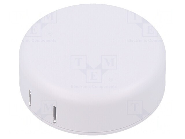 Carcasă alarmă ABS albă 20,3mm 1551SNAP &Oslash; 60mm