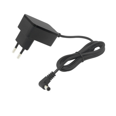 Alimentator de 6V-0.8A, 5W, cu mufa jack 2.1x5.5mm la 90 grade, Blow 10281, cablu de 1.2m, negru foto