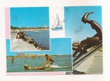 RF129 - Carte Postala - Constanta, Litoral, circulata 1970
