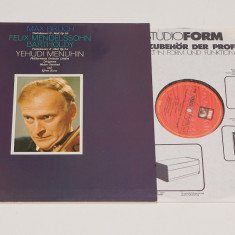 Mendelssohn - Concert pt. vioara si orchestra Nr. 1 - disc vinil vinyl LP nou