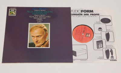 Mendelssohn - Concert pt. vioara si orchestra Nr. 1 - disc vinil vinyl LP nou foto