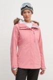 Columbia geacă de schi SPORTY ZIMOWE culoarea roz, 2085831