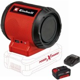 Einhell TC-SR 18 Li BT PXC + Starter Kit - Boxa wireles + Set 1 acumulator si incarcator Li-Ion 18 V 4 Ah
