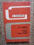 D. Vatamaniuc - G. Cosbuc. O privire asupra operei literare