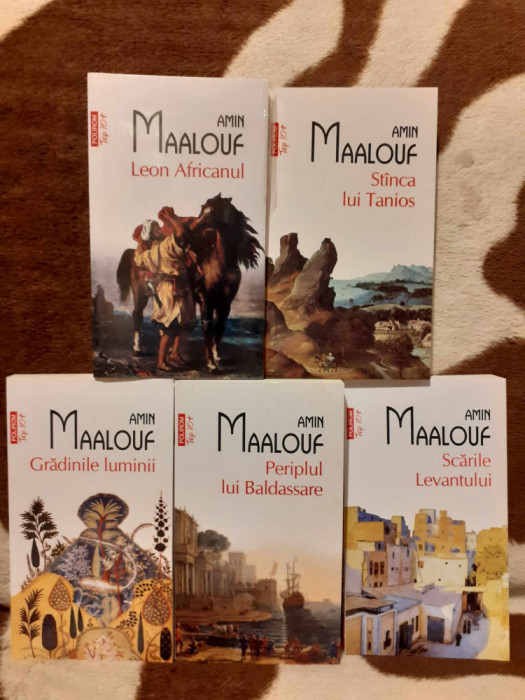 AMIN MAALOUF ROMANE (5 VOL)