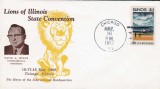 Plic LIONS CLUB,Chicago, Illinois, Arizona, 16-18 Mai 1969